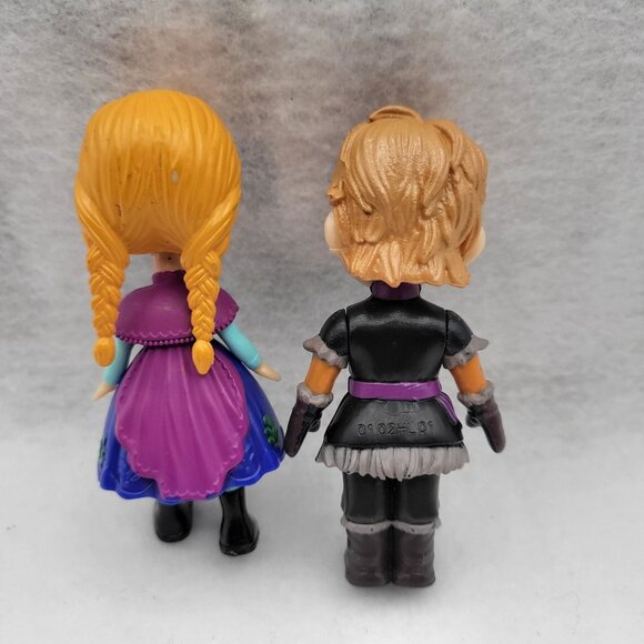 Disney Princess Lot of 7 Small 3" Dolls Jointed Figures - Tiana Jasmine Ariel - Picture 8 of 10